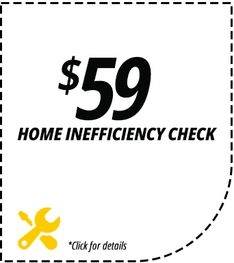 Coupon: $59 home inefficiency check